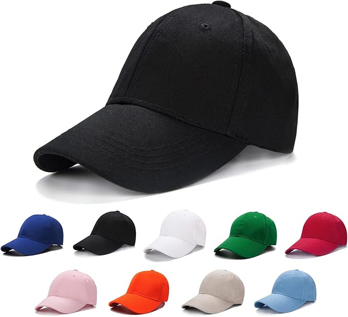 Kids Adjustable Washed Cotton Hat